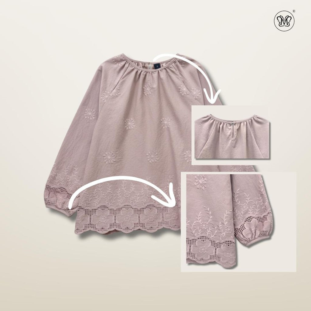 Plain Blouse Top Embroideries