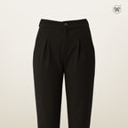 Casual Pants with Front Pleats