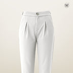 Casual Pants with Front Pleats