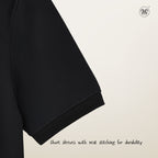 Men's Textured Polo T-Shirt