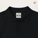 Men's Textured Polo T-Shirt