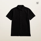 Men Front Snap-Button Shirt