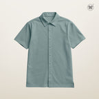 Men Front Snap-Button Shirt