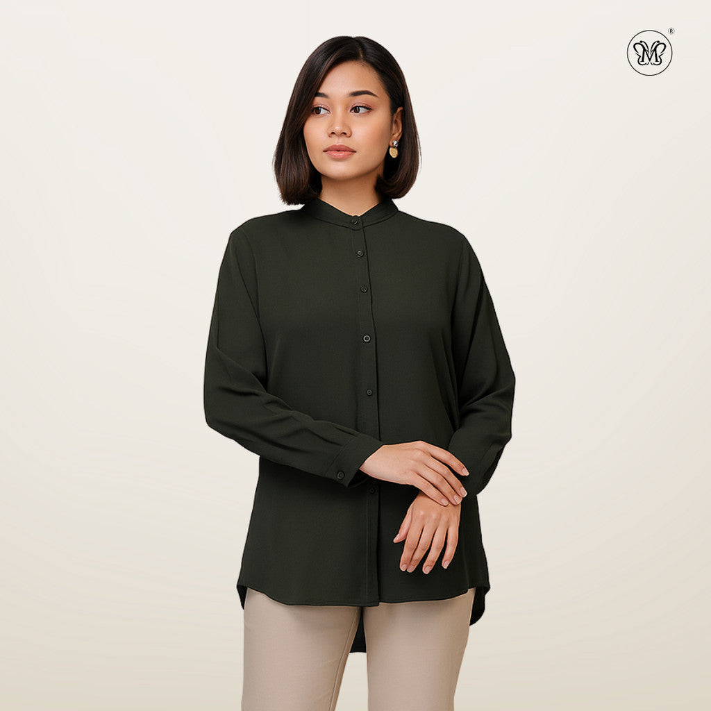Ladies Modest Loose Fit Blouse