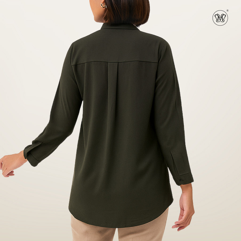 Ladies Modest Loose Fit Blouse