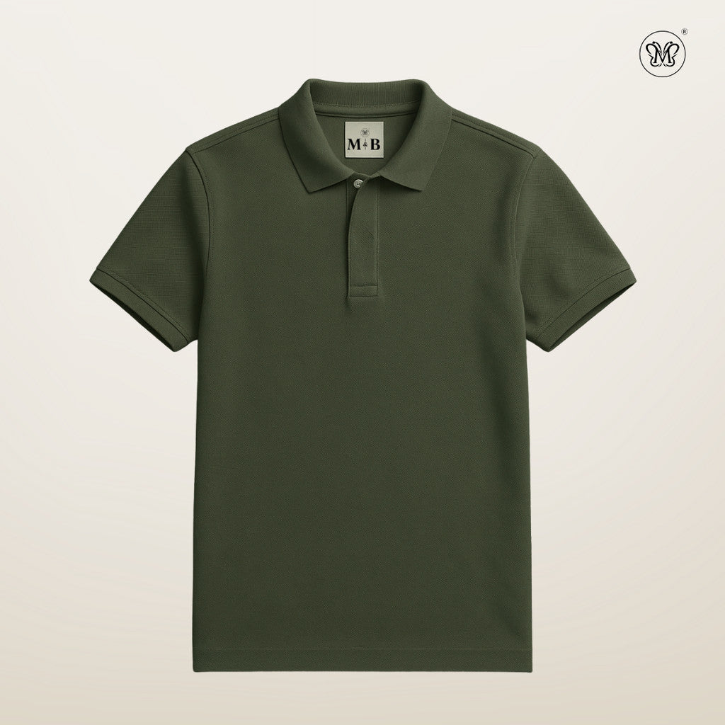 Men Shirt with Button Placket