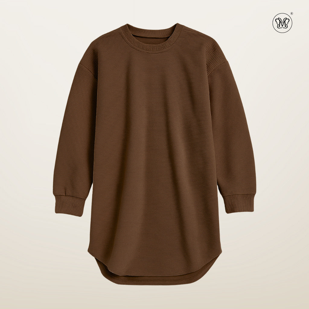 Long Sleeve Textured Top