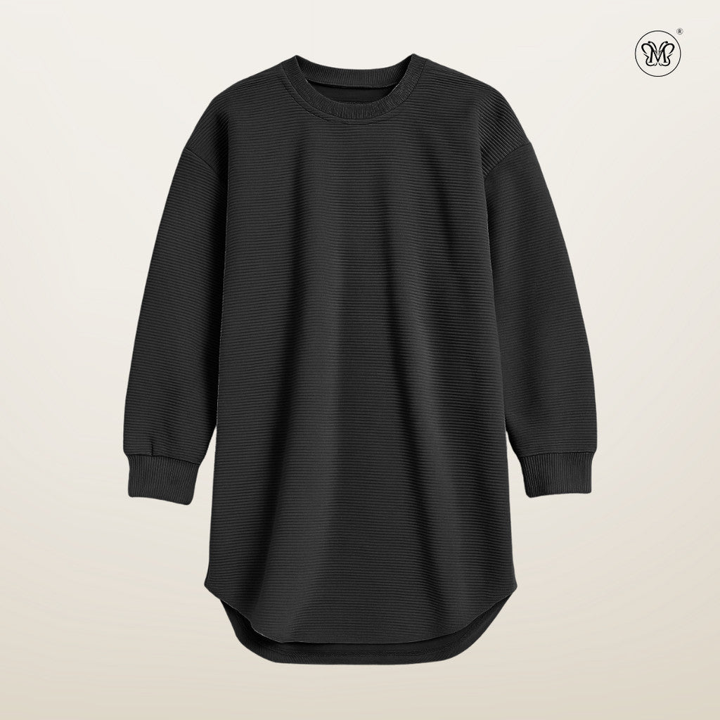 Long Sleeve Textured Top