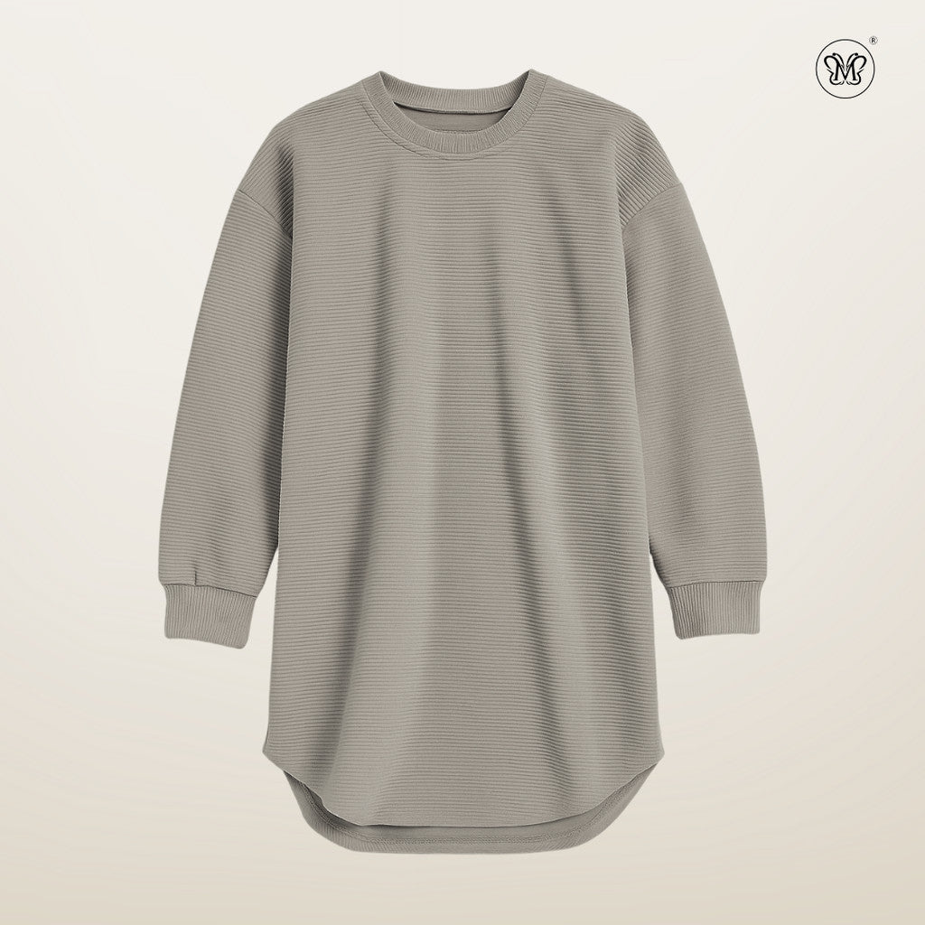 Long Sleeve Textured Top