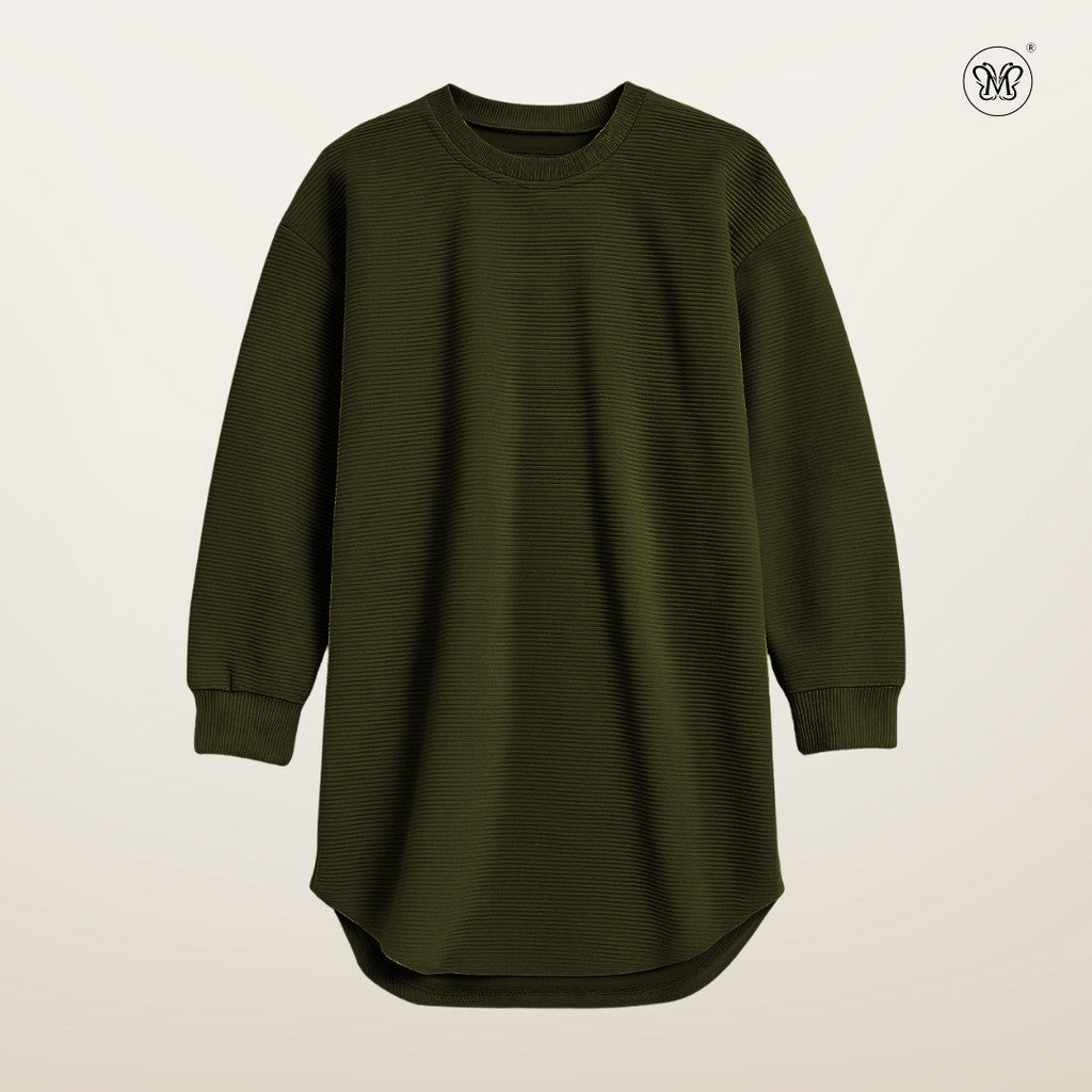 Long Sleeve Textured Top