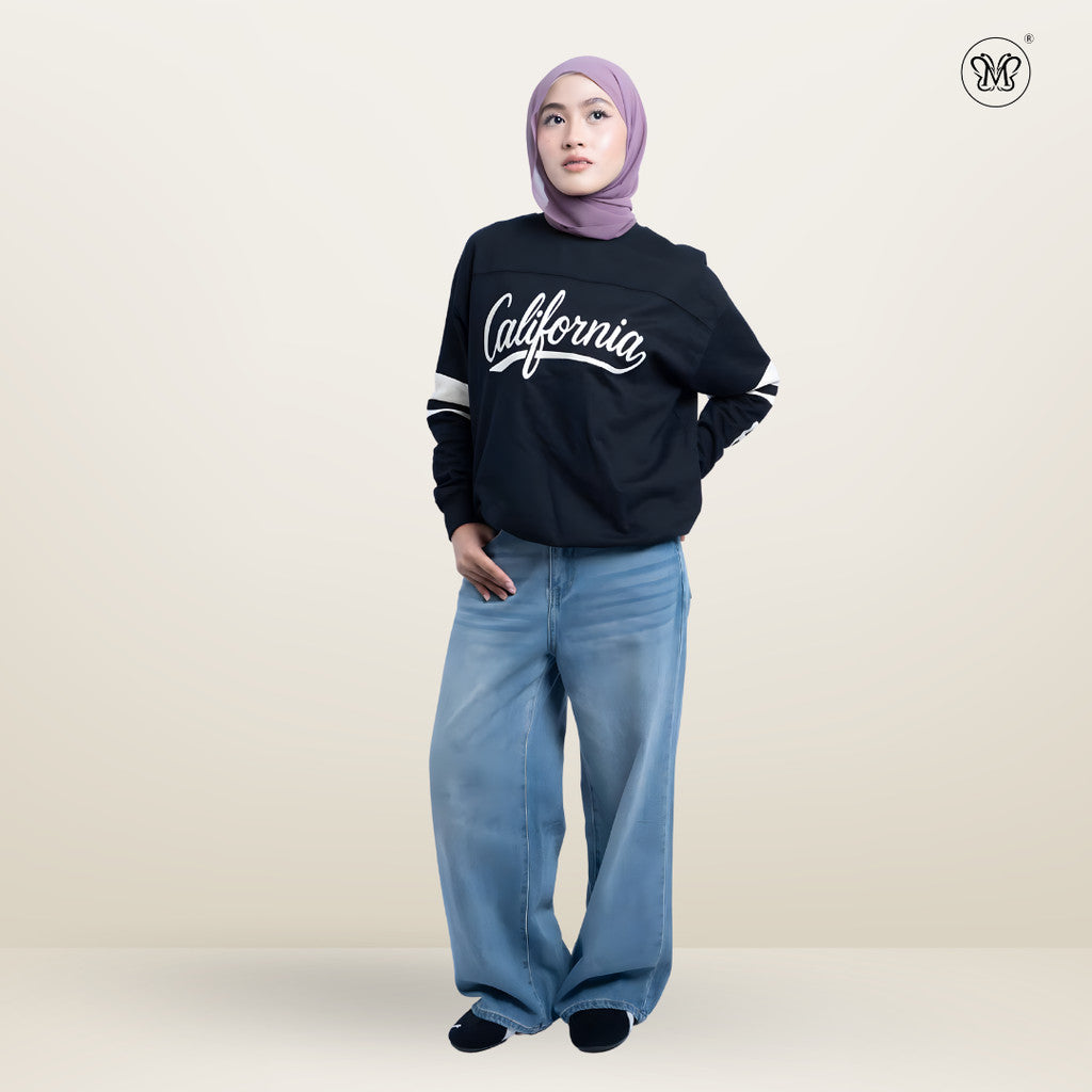 Regular Fit Sweatshirt with Graphic Embroidery