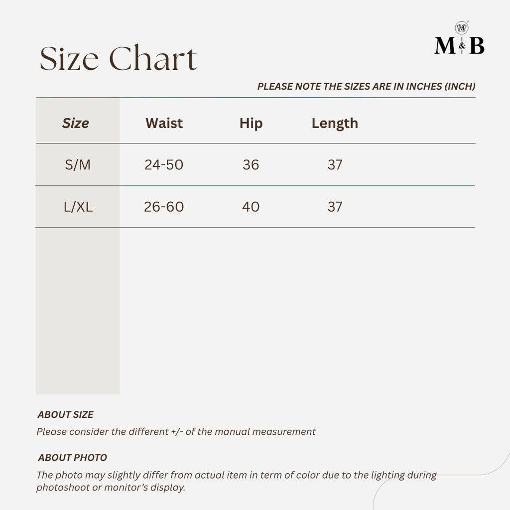 Ladies Smocked Maxi Skirt