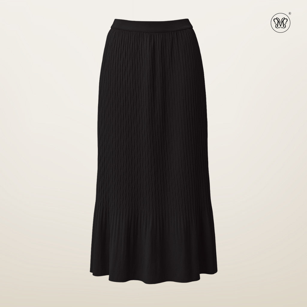 Ladies Smocked Maxi Skirt