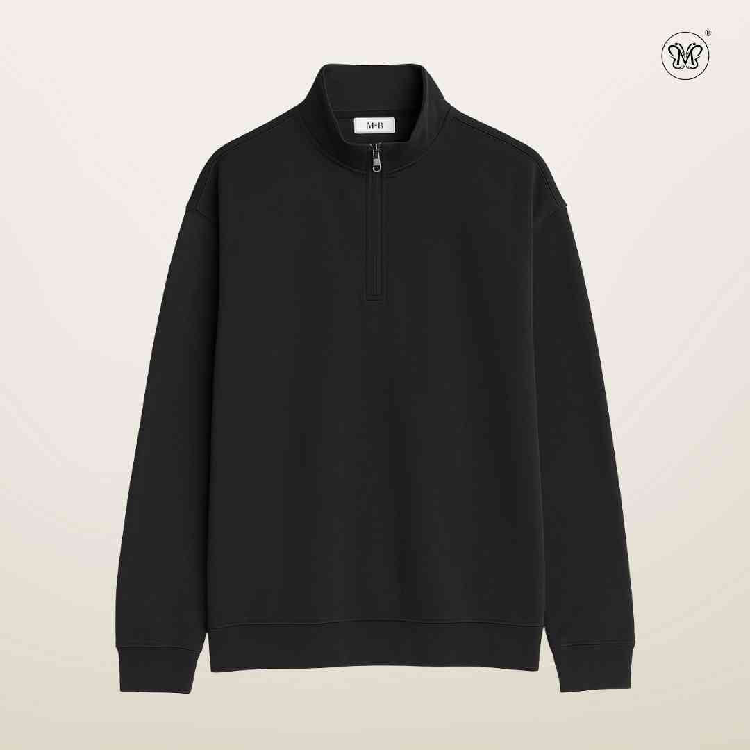 Unisex Half-Zip Pullover Sweatshirts