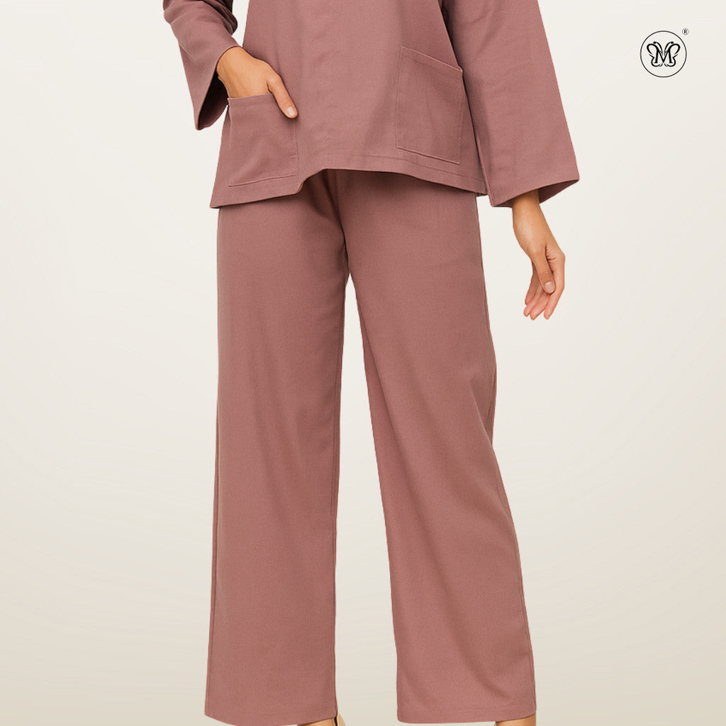 Ladies Linen Modest Relaxed Fit