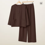 Ladies Linen Modest Relaxed Fit