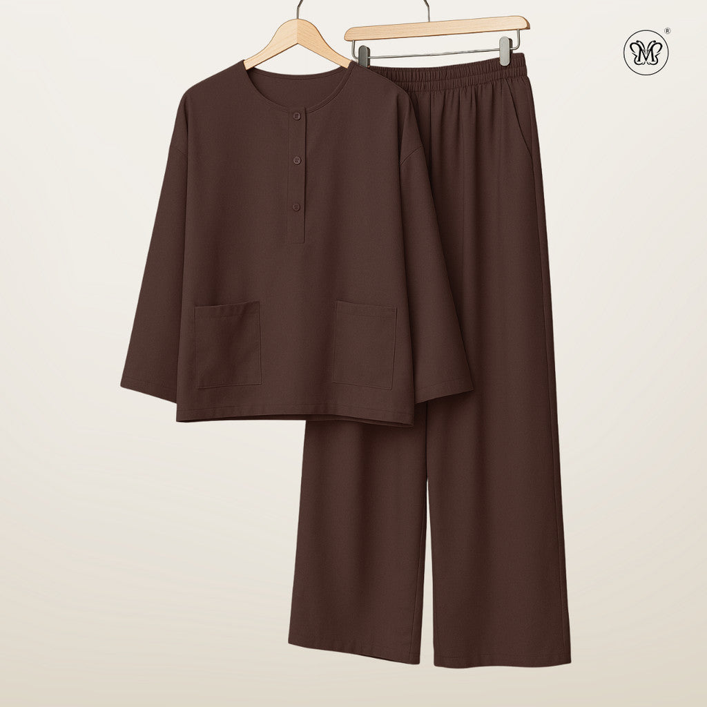 Ladies Linen Modest Relaxed Fit