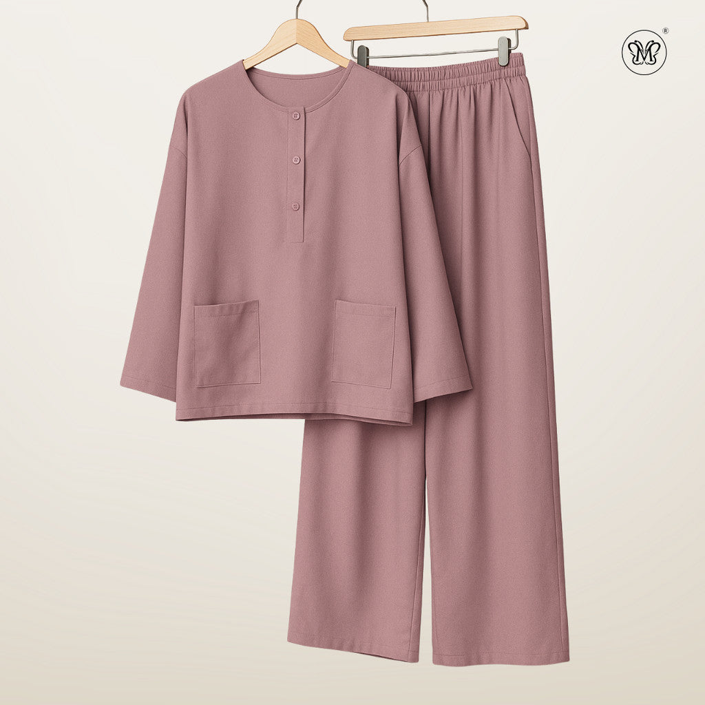 Ladies Linen Modest Relaxed Fit