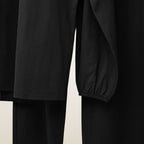 Ladies Linen Front Hidden-Zip