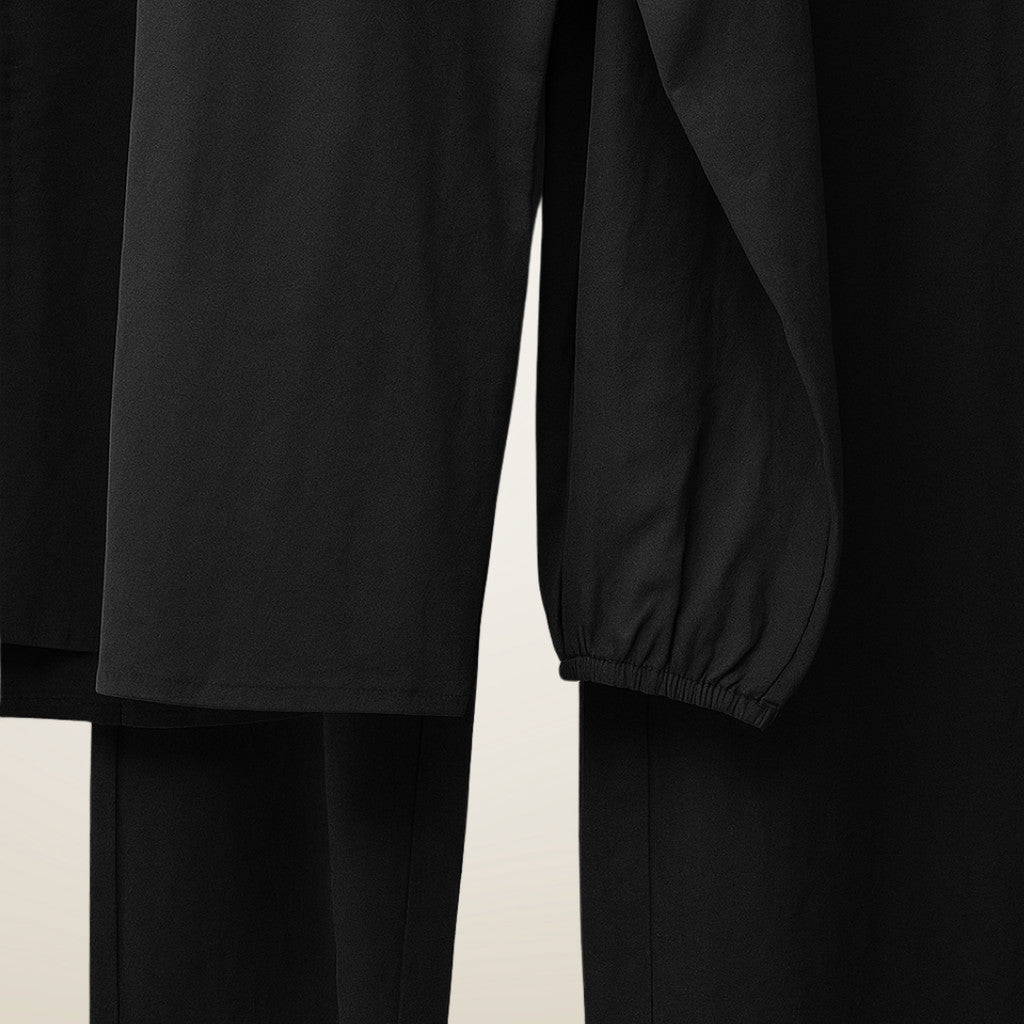 Ladies Linen Front Hidden-Zip