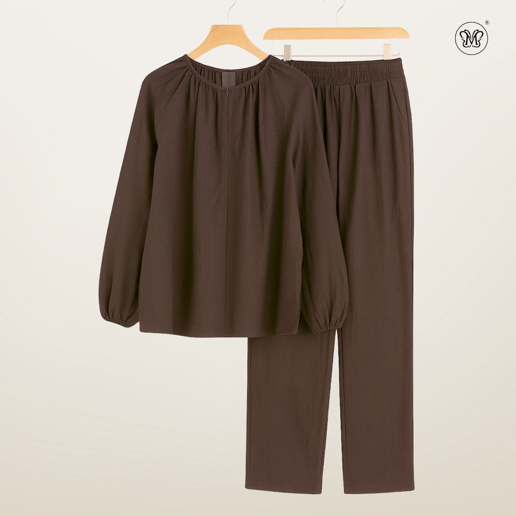 Ladies Linen Front Hidden-Zip