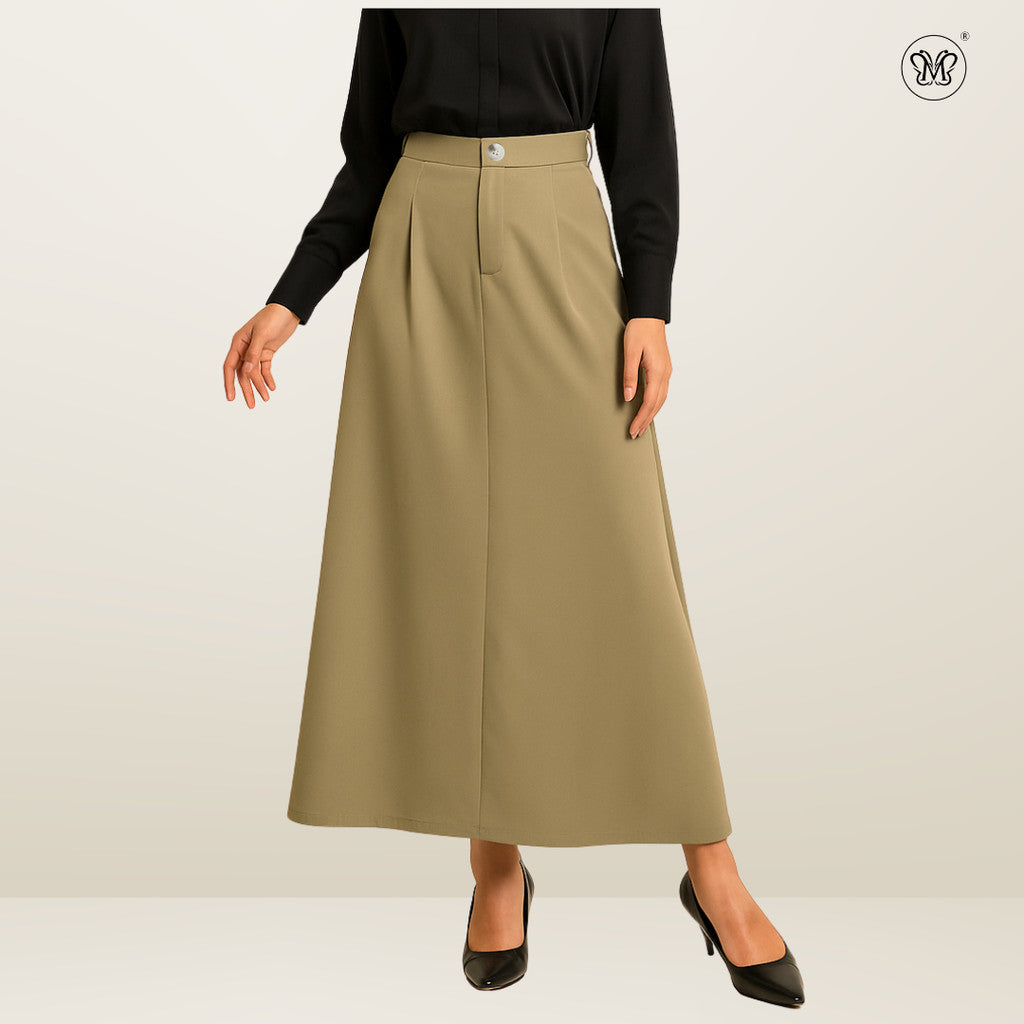 Maxi A-Line Regular Fit Skirt