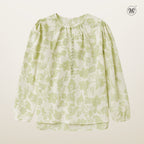 Printed Button Blouse