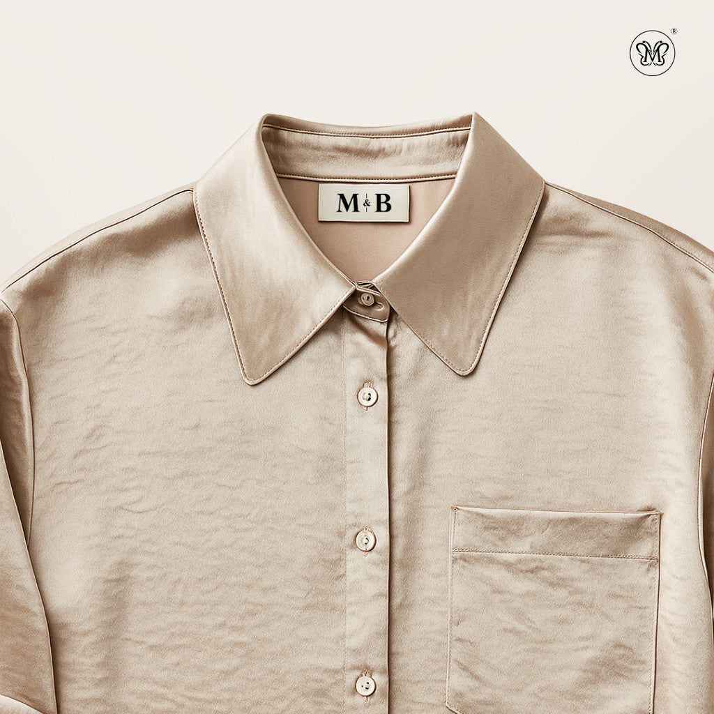 Satin Silky Texture Shirt