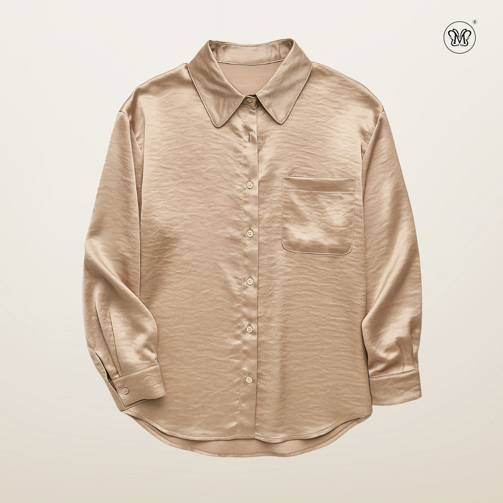 Satin Silky Texture Shirt