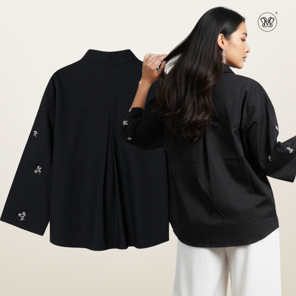 Embroidered Floral Blouse