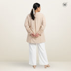 Intricate Lace Cuff Blouse