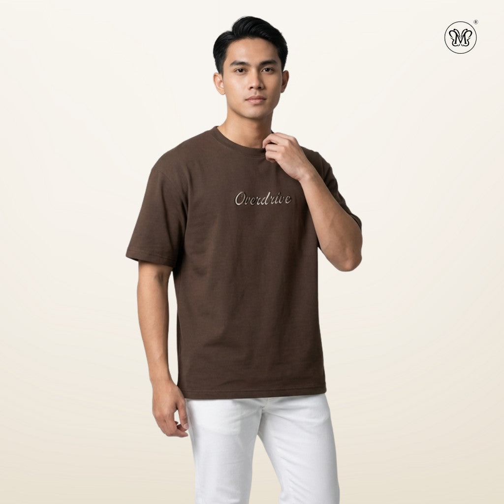 Graphic 'Overdrive' Men Tee Shirt