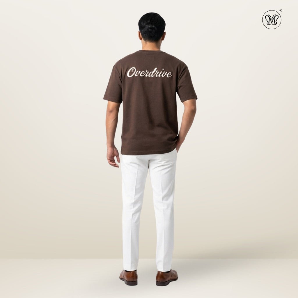 Graphic 'Overdrive' Men Tee Shirt