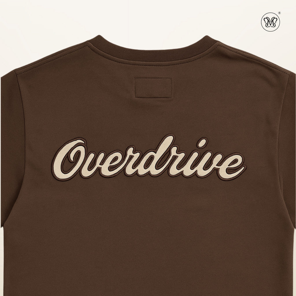 Graphic 'Overdrive' Men Tee Shirt