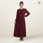 Triple Ribbon-Tie Dress