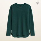 Ribbed Knit Casual Top