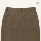 A-Line Belt Loop Skirt