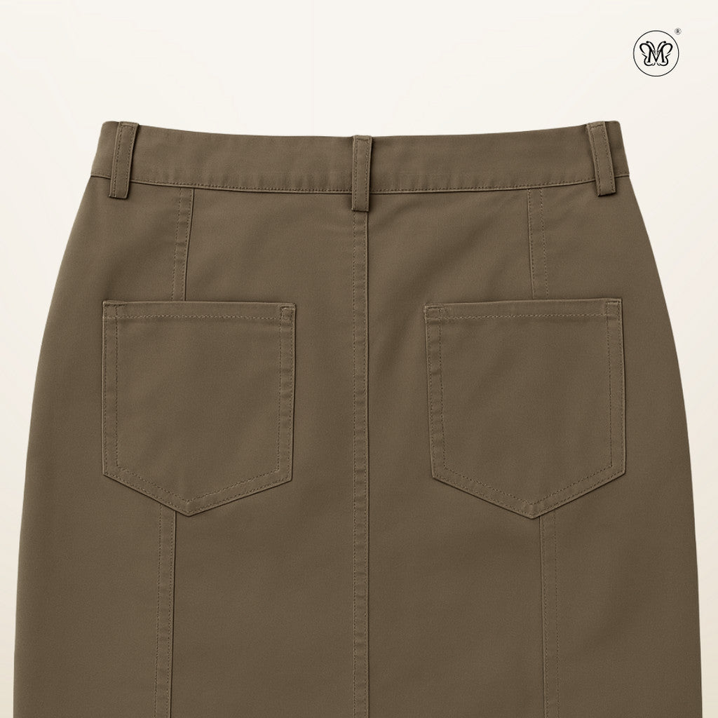 A-Line Belt Loop Skirt