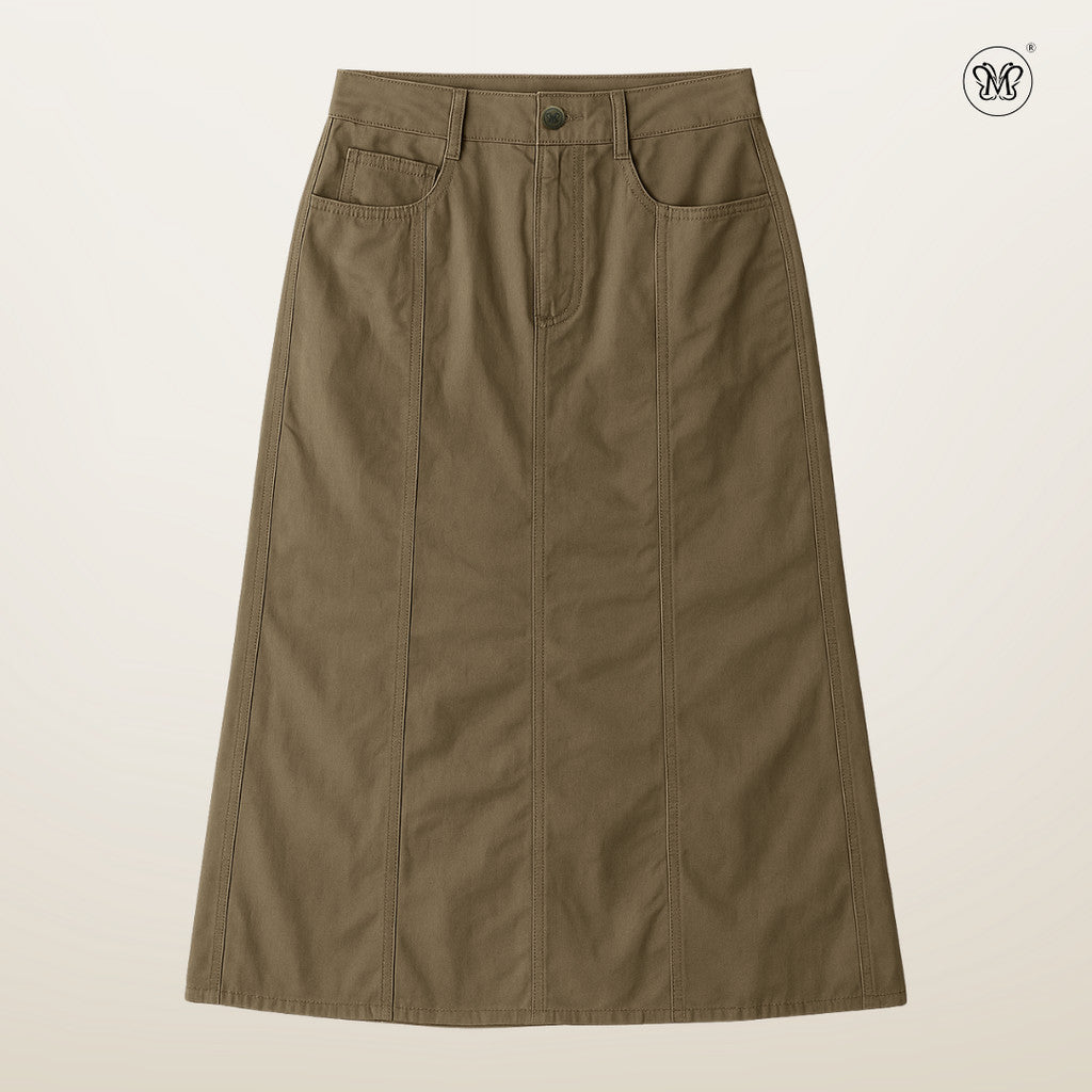 A-Line Belt Loop Skirt
