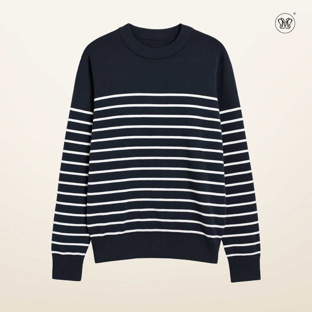 Unisex Striped Knitwear