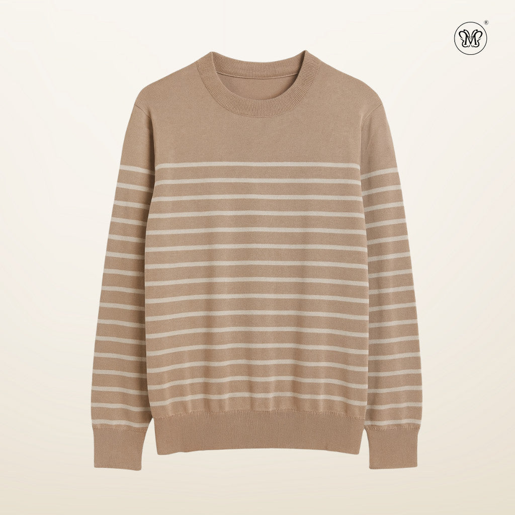 Unisex Striped Knitwear