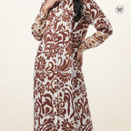 Buttoned Cuffs Dress