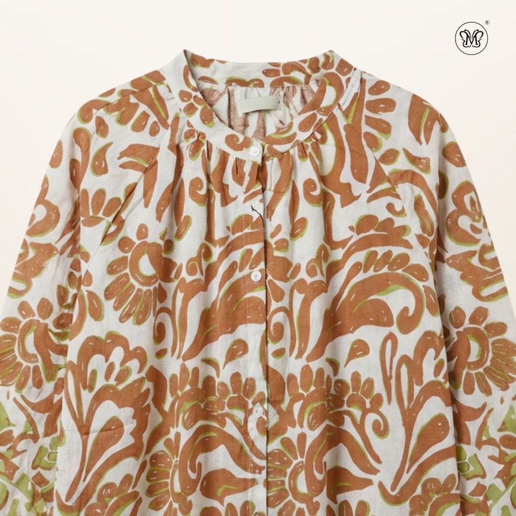 Buttoned Cuffs Dress