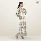 Buttoned Cuffs Dress L2
