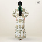 Buttoned Cuffs Dress L2