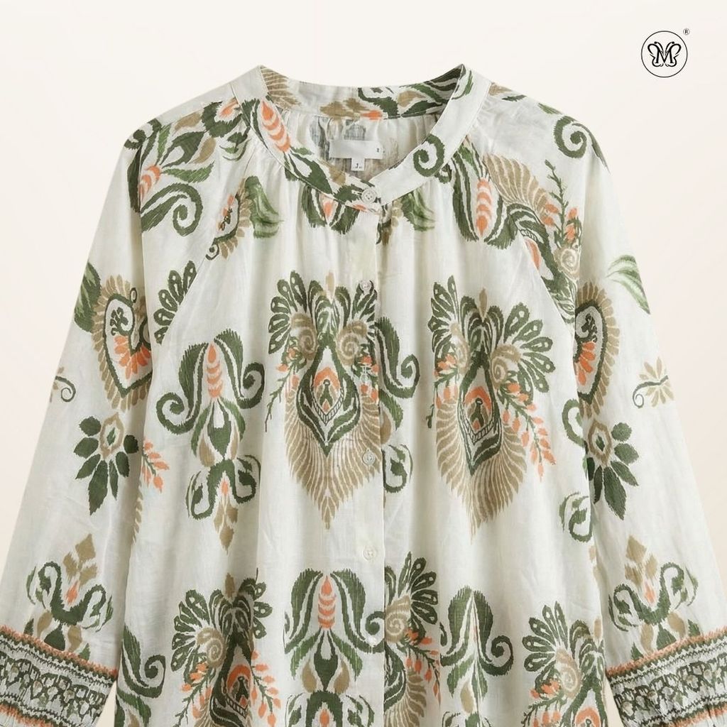 Buttoned Cuffs Dress L2