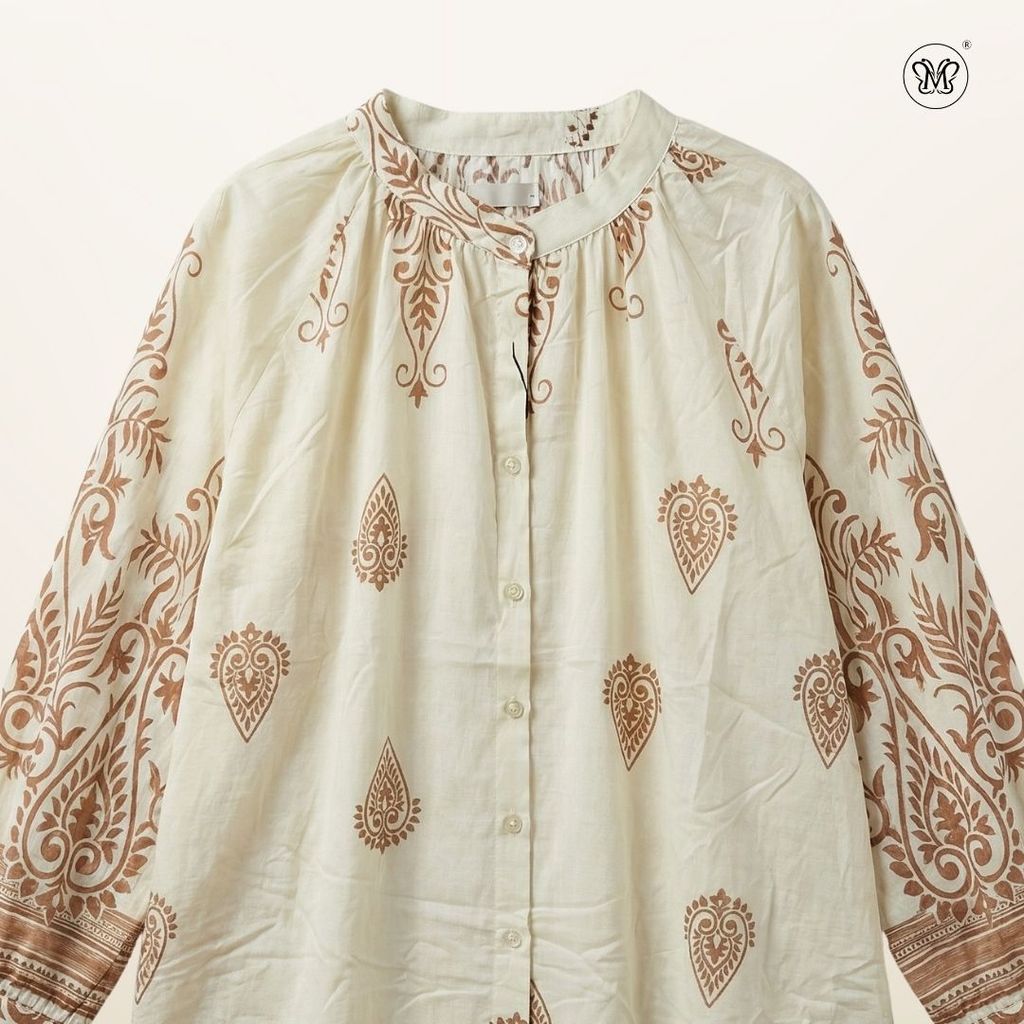 Buttoned Cuffs Dress L2