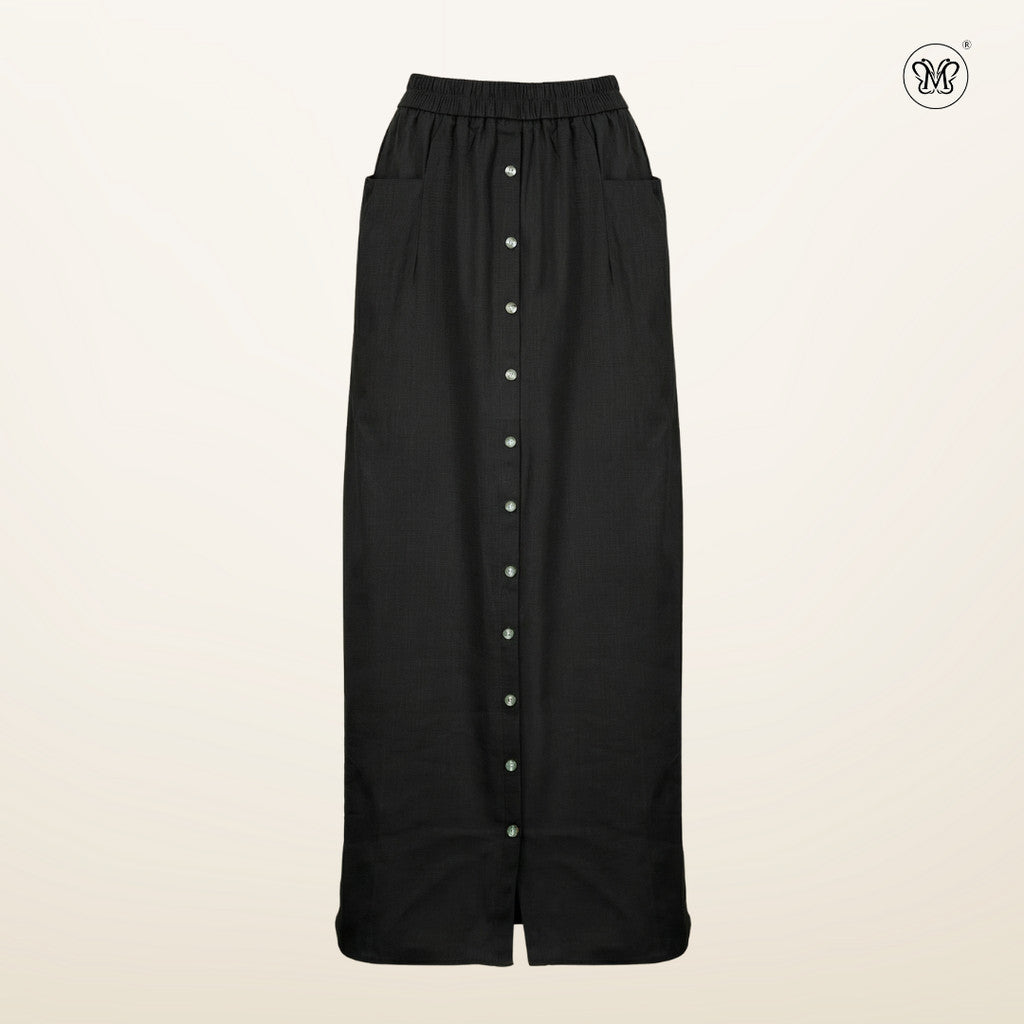 Side Pocket Casual Skirt