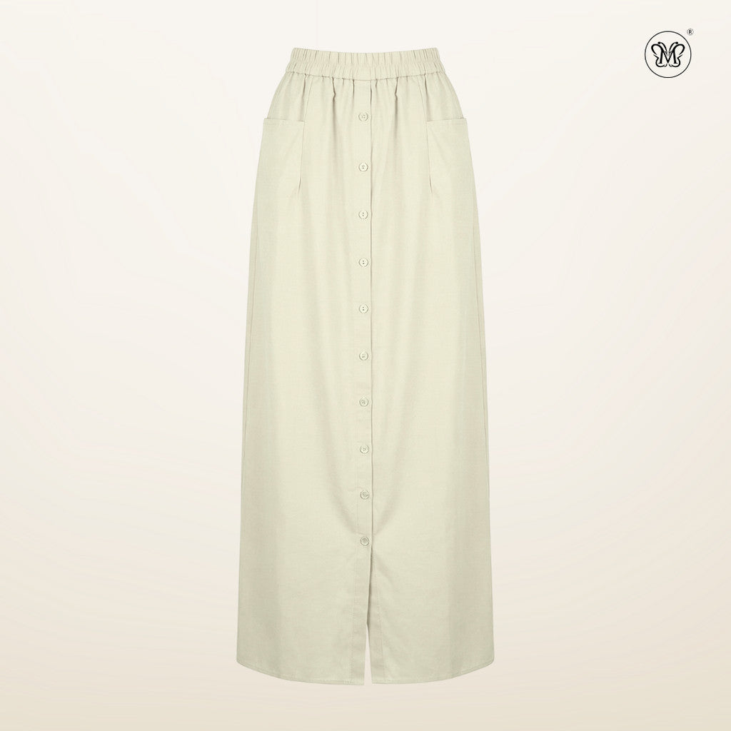 Side Pocket Casual Skirt