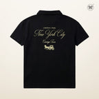 V-Neck Open Collar Shirt